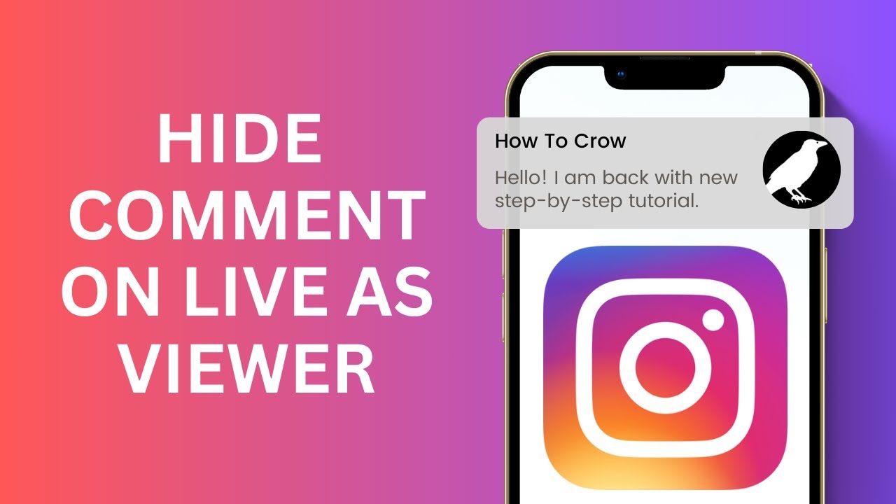 How To Hide Comments In Instagram Live As Viewer (Fast)