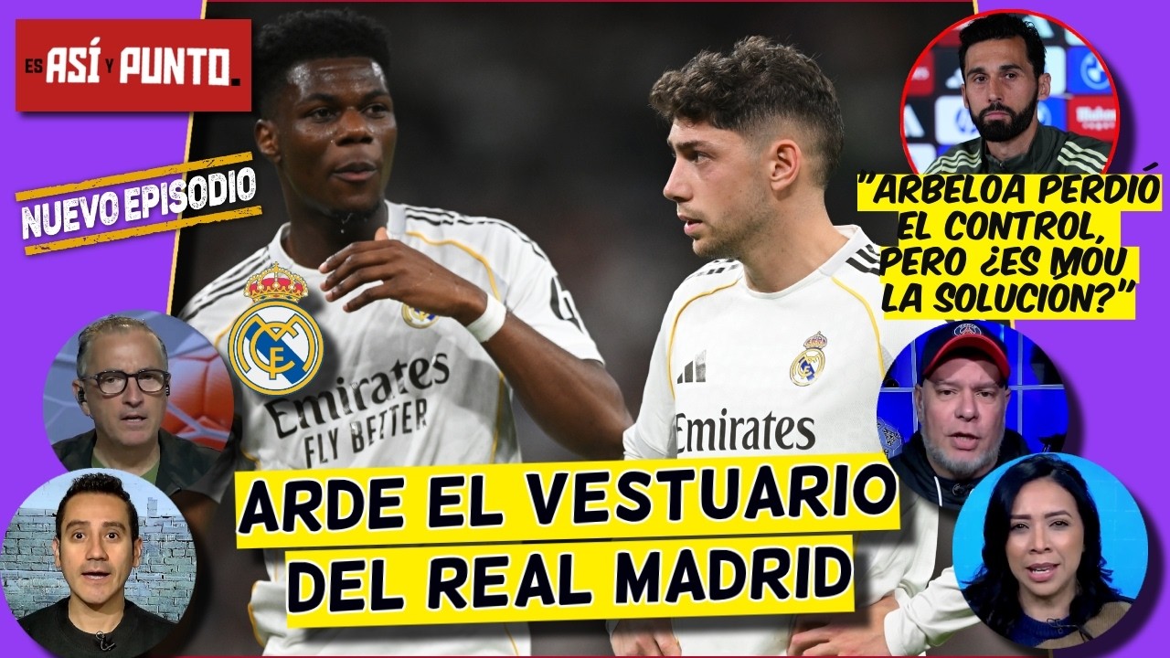 REAL MADRID EST&Aacute; EN LLAMAS. PELEA entre Valverde y Tchouam&eacute;ni. Arbeloa PERDI&Oacute; al vestuario | EAyP