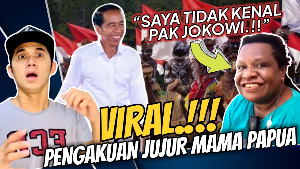Viral‼️ Pengakuan Mama Papua tentang Presiden Jokowi 😱 Mama Bilang Ini…