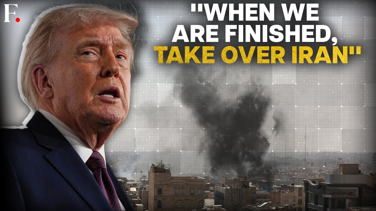 «Час свободы близок»: Трамп обратился к иранцам после американо-израильских ударов по Ирану | Fir...