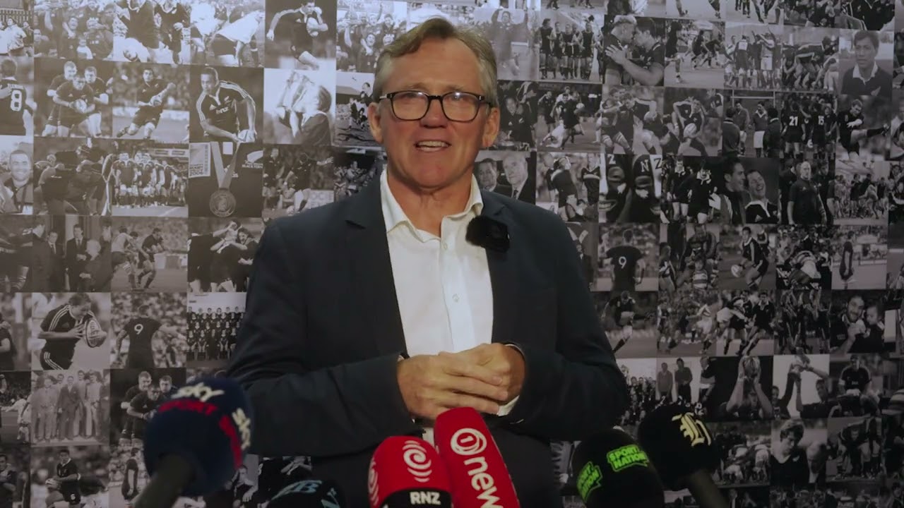 New Zealand Rugby Chair David Kirk | Full Press Conference