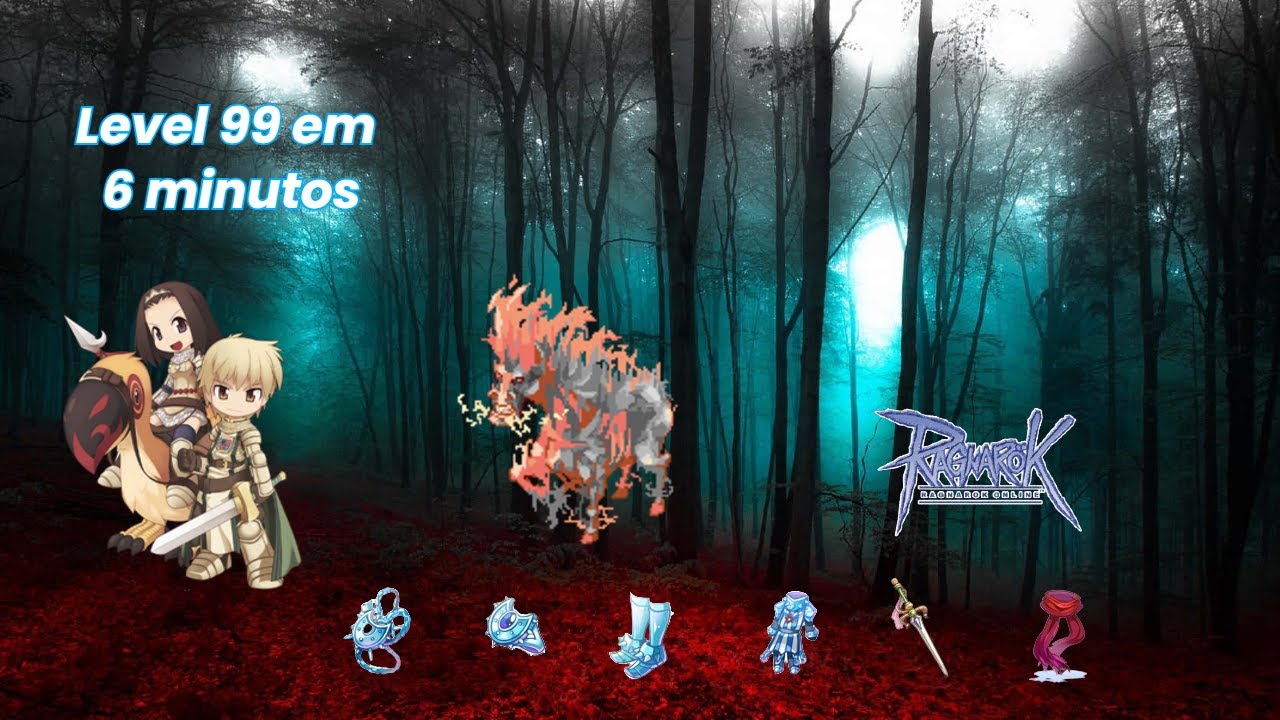 LEVEL 99 em MENOS de 6 MINUTOS! #ragnarokonline