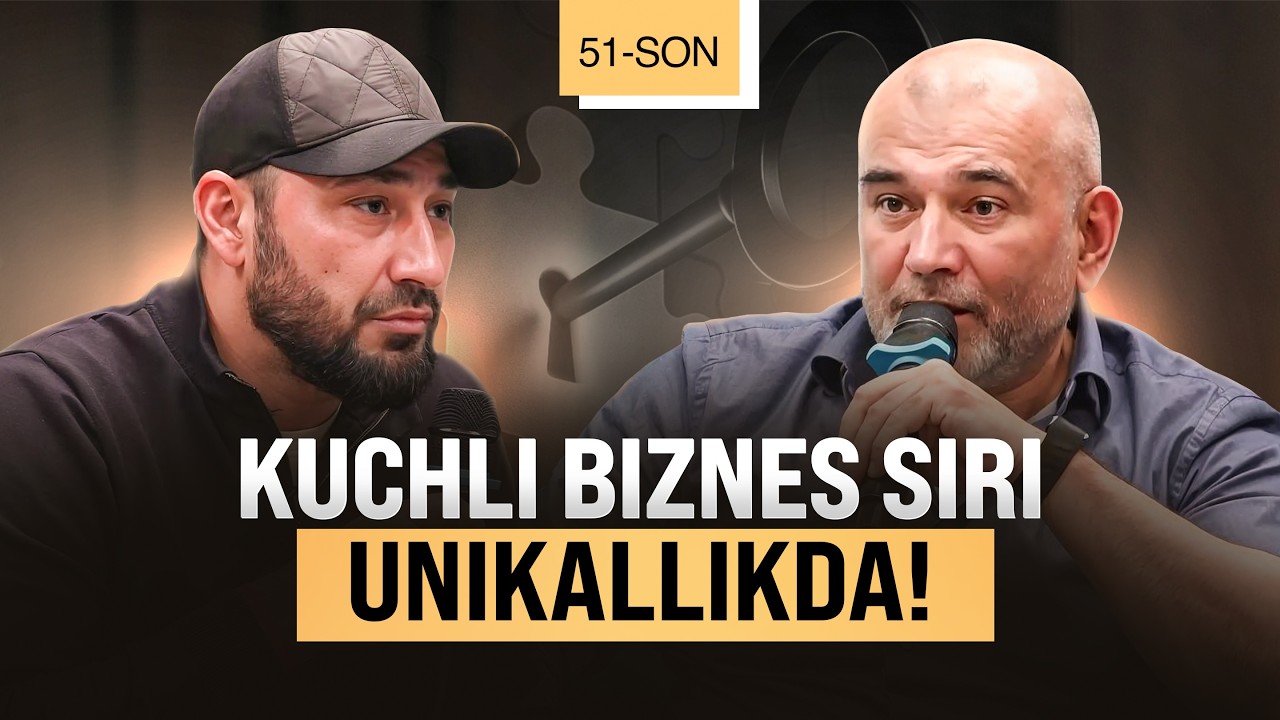 Kuchli biznes siri - unikallikda! | G'aybullayev Akrom | 