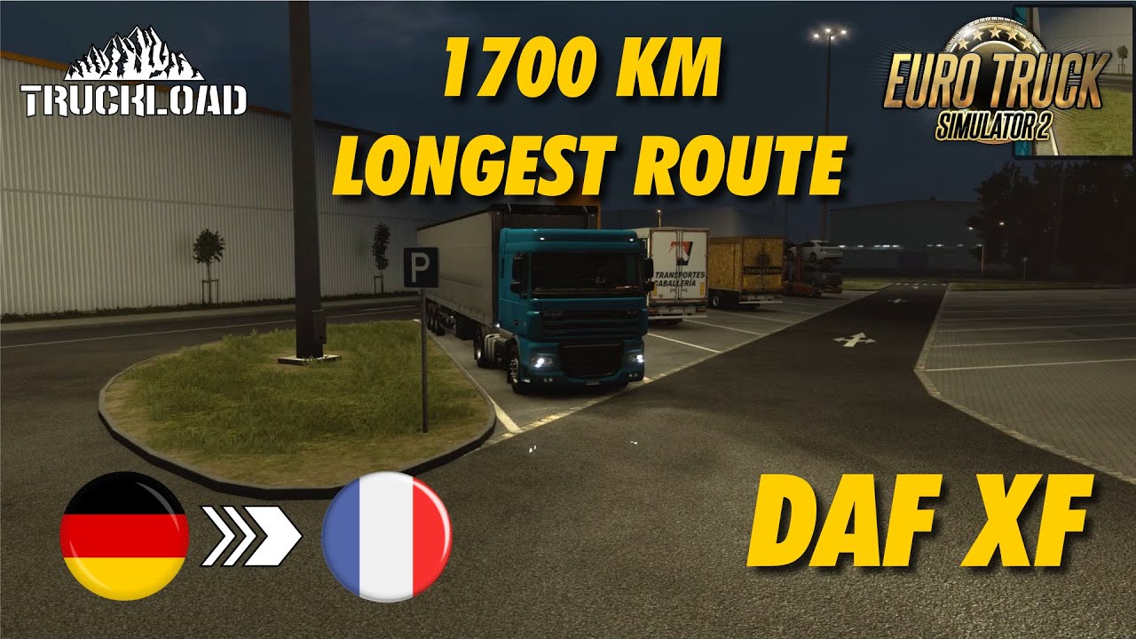 ETS 2 FULL ROAD | GERMANY TO FRANCE | 19T POST PACKAGES DELIVERY | LOGITECH G29