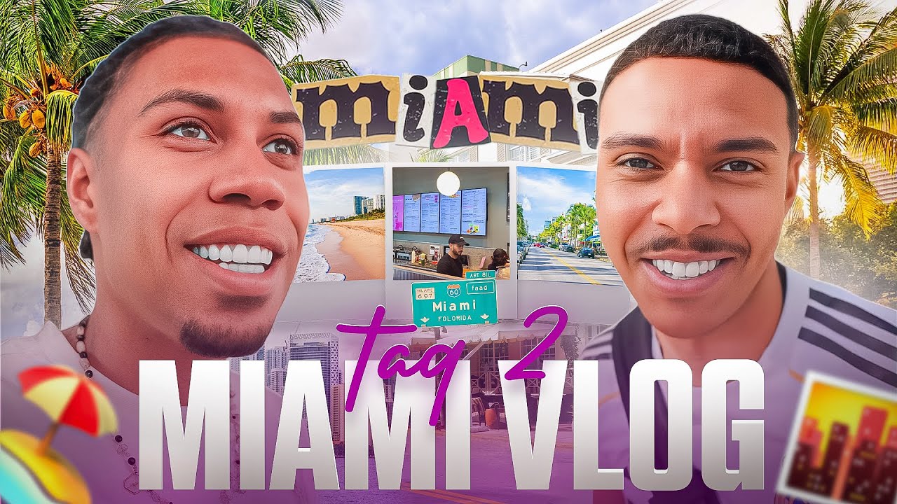 ZWEITER TAG IN MIAMI 😍🏖️ DEXTER VIBES MIT DEN JUNGS & FRAU 😂