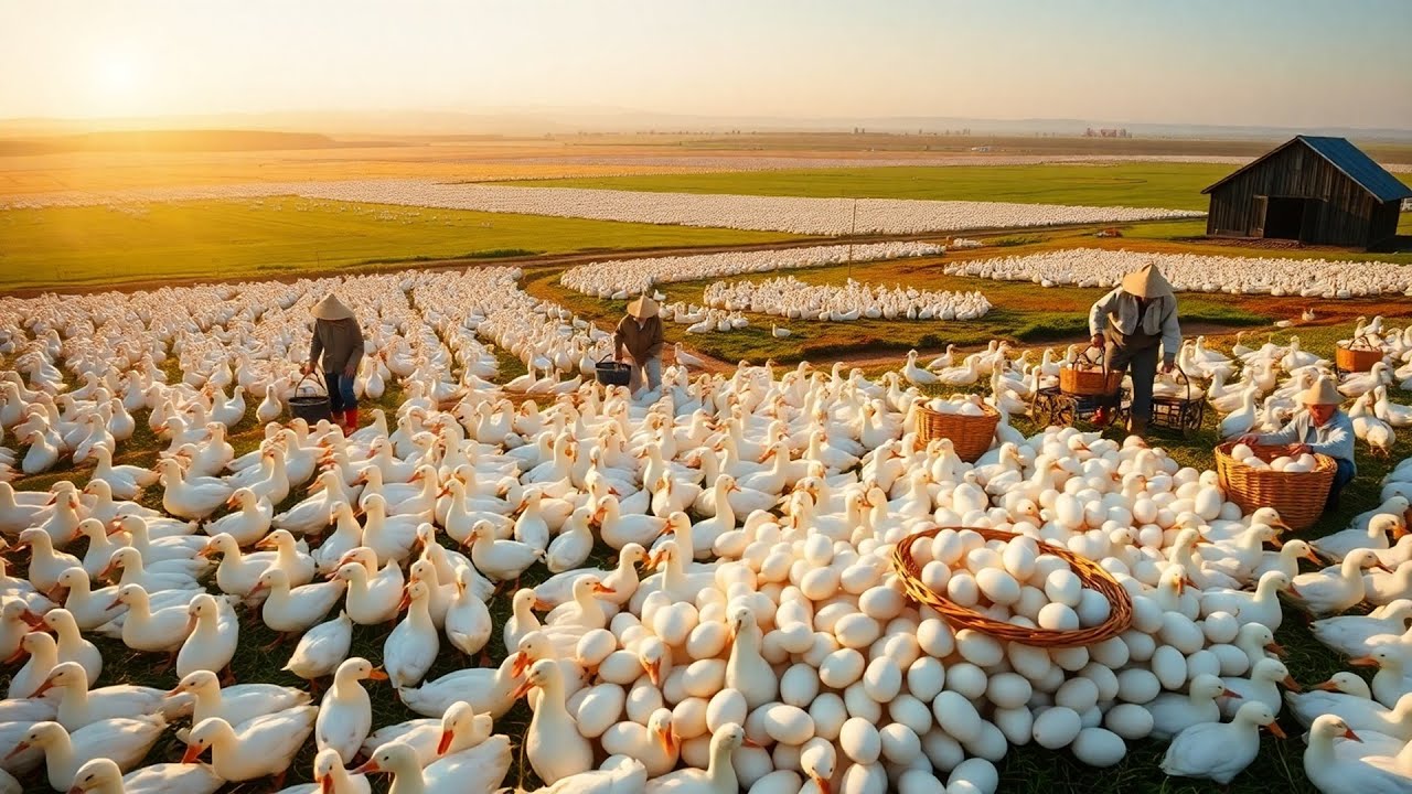 Millions of Duck Eggs From a Peaceful Farm &ndash; Nature&rsquo;s Egg Factory