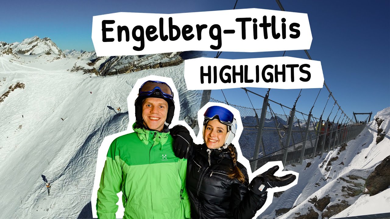 1 Tag TITLIS bei Engelberg in der SCHWEIZ | Cliff Walk, Gletschergrotte, Skifahren, Rotair & mehr