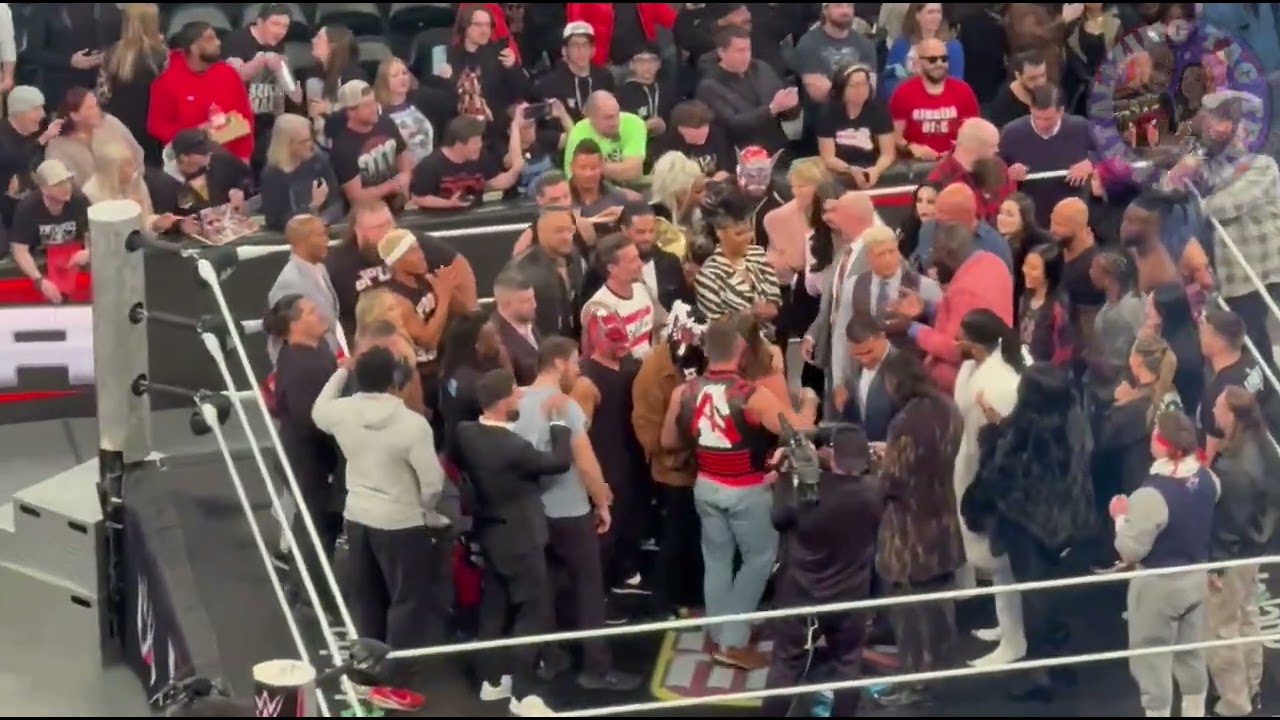 AJ Styles After RAW Went OFF AIR | WWE RAW Atlanta 2/23/2026