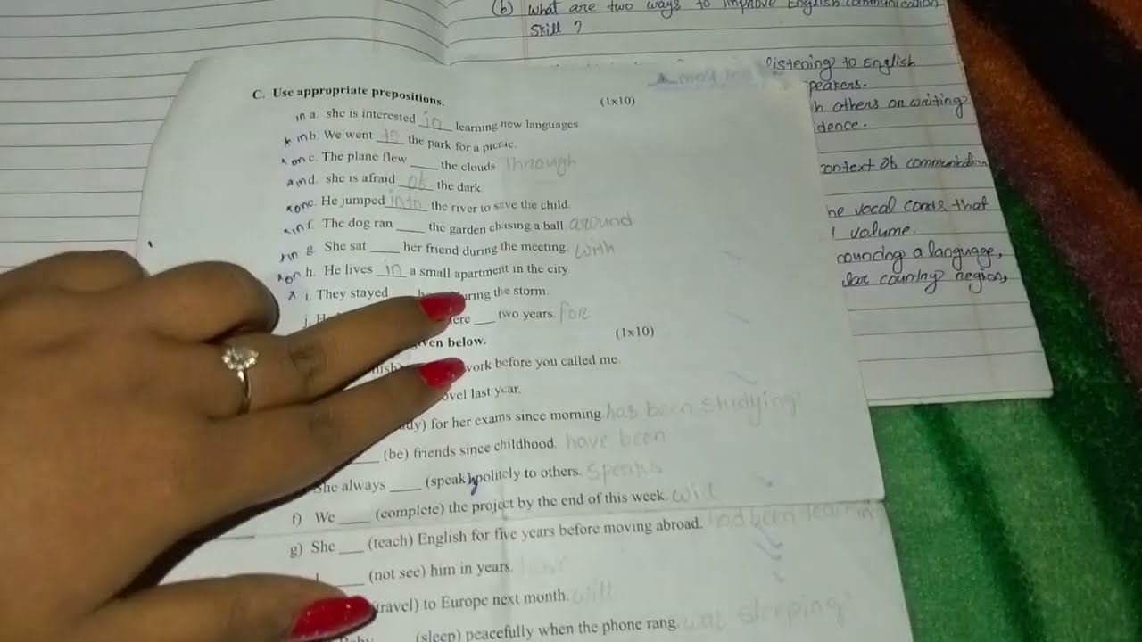 +3 3rd sem english communication sambalpuri university question 2024 #youtubevloggers 