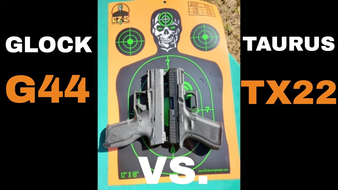 Glock G44 VS. Taurus TX22 [Review]