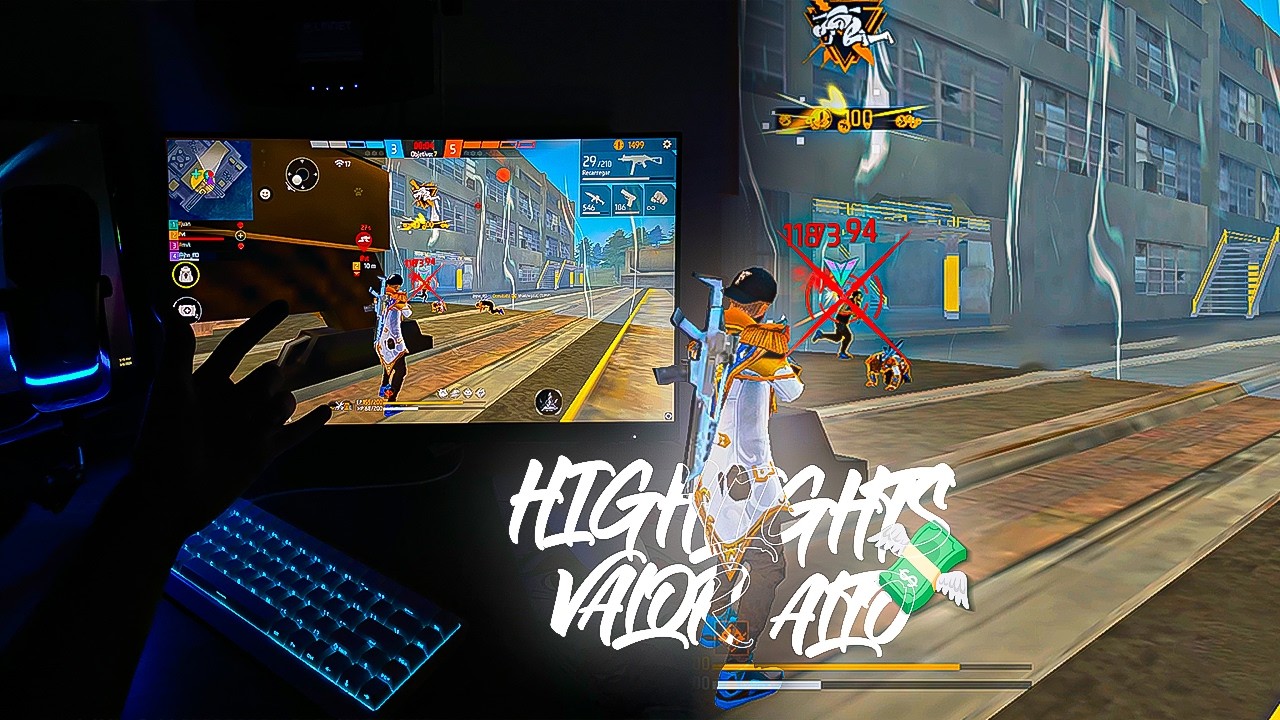 HIGHLIGHTS EM 4x4 APOSTADO! 🥋💚 Highlights Free Fire 1280x720 Ryzen 5 5600 RTX 2060 S