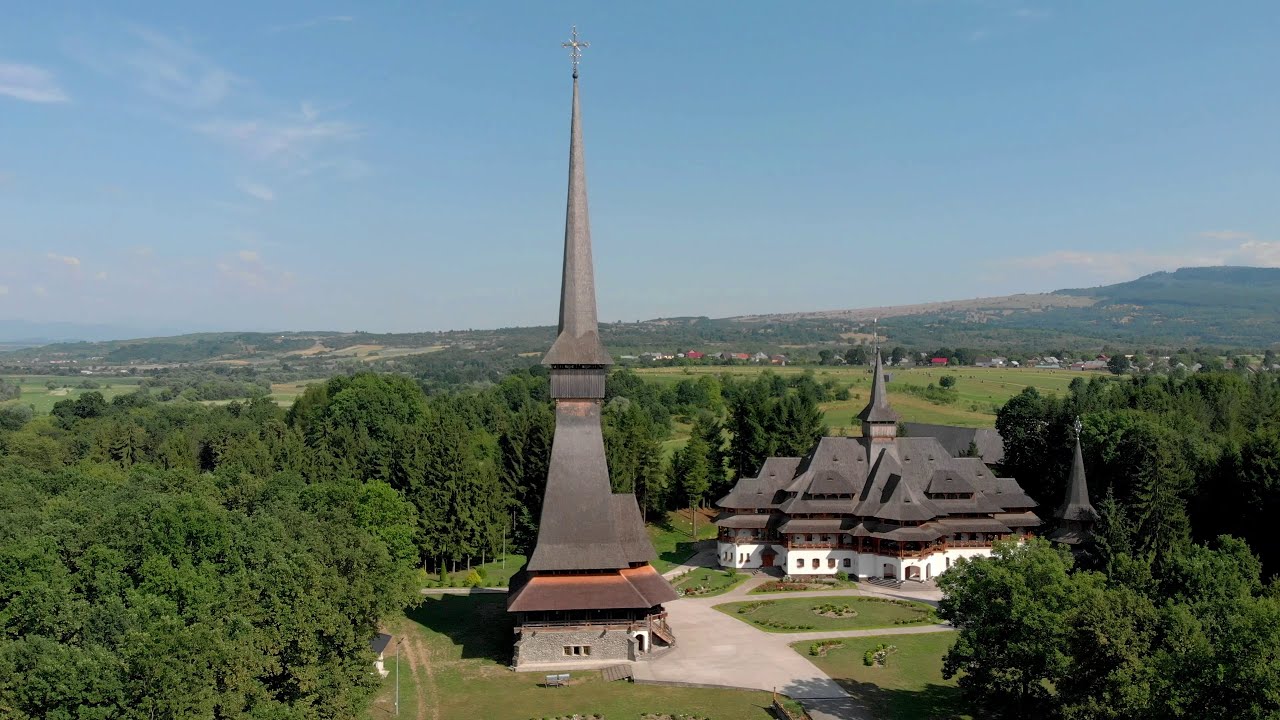 Sapanta - Peri Monastery | World's Tallest Wooden Church | Maramures | Romania | 4K