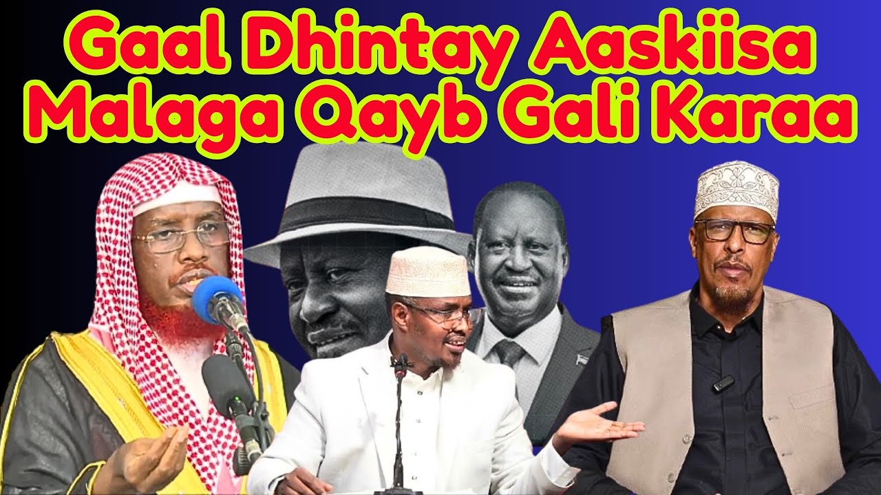 Gaal Dhintay Aaskiisa Malaga Qayb Gali Karaa Sh Umal Sh Shibli Sh Xassan