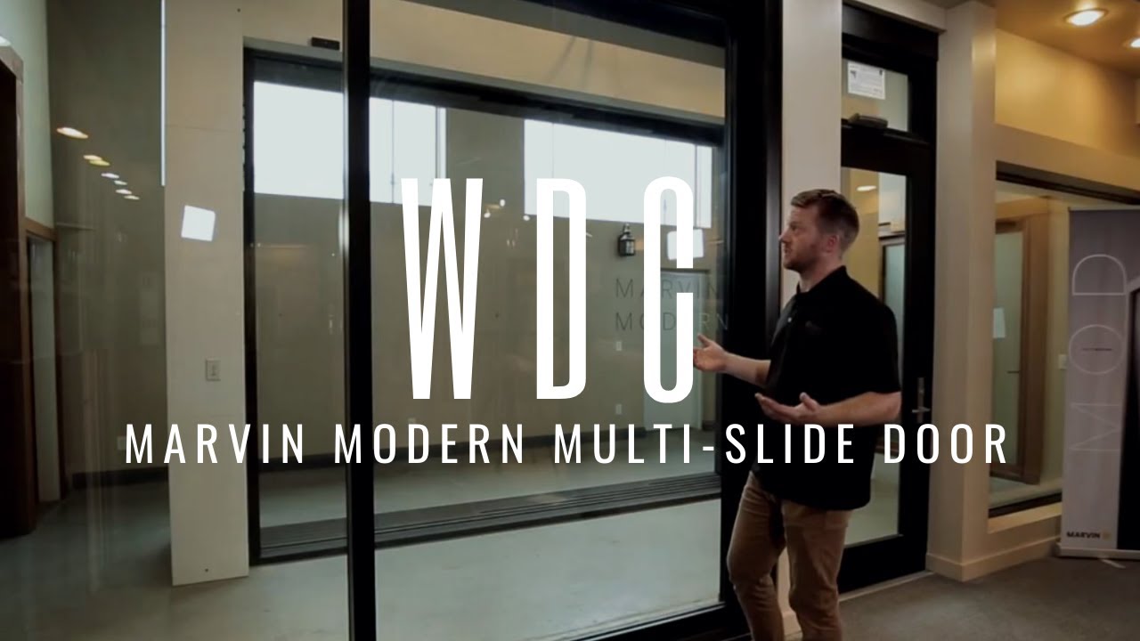 Marvin Modern Multi-Sliding Door Showcase