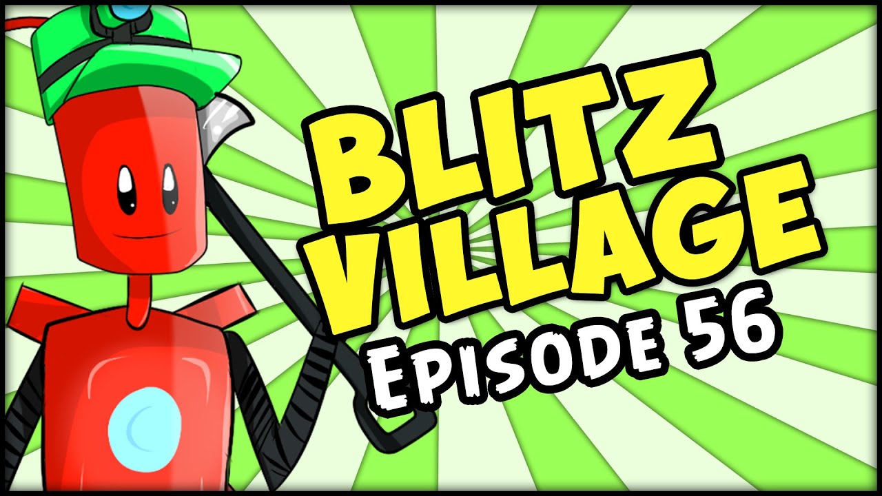 BLITZVILLAGE - Minecraft - Эпизод 56 - СУМАСШЕДШАЯ КОМНАТА ДЛЯ КРАФТА!