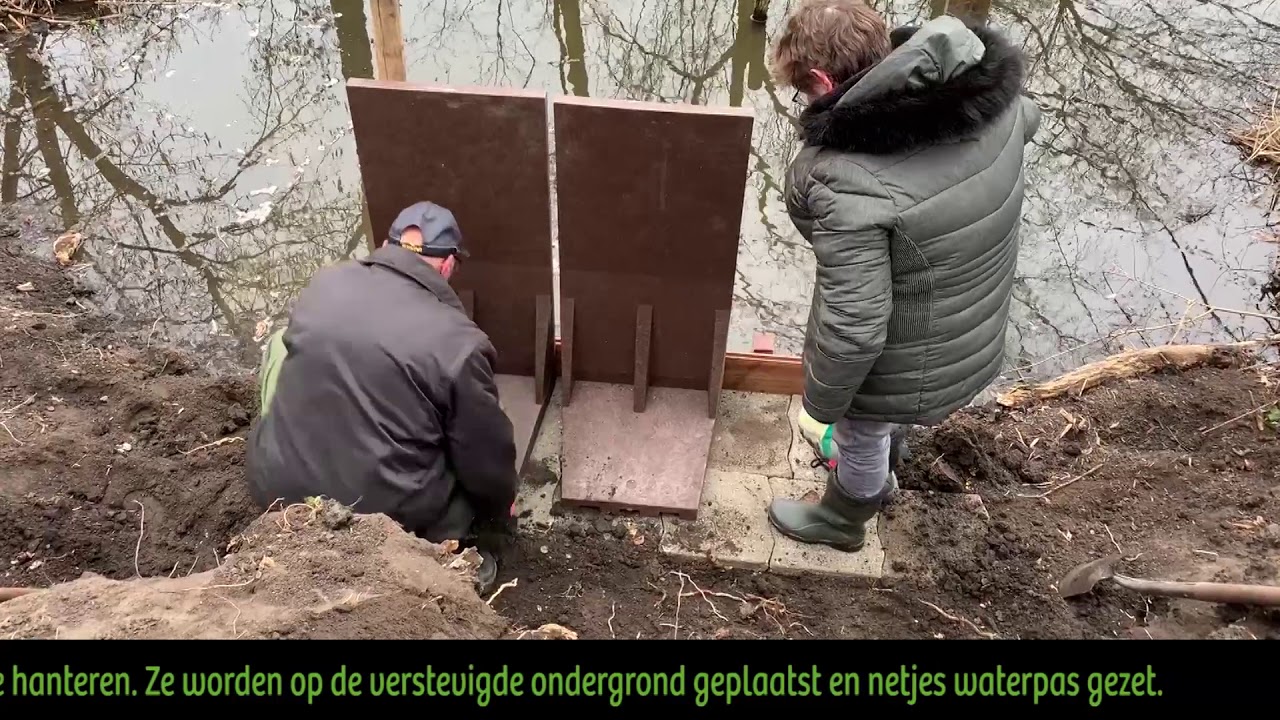Herstel IJsvogelwand Purmerend