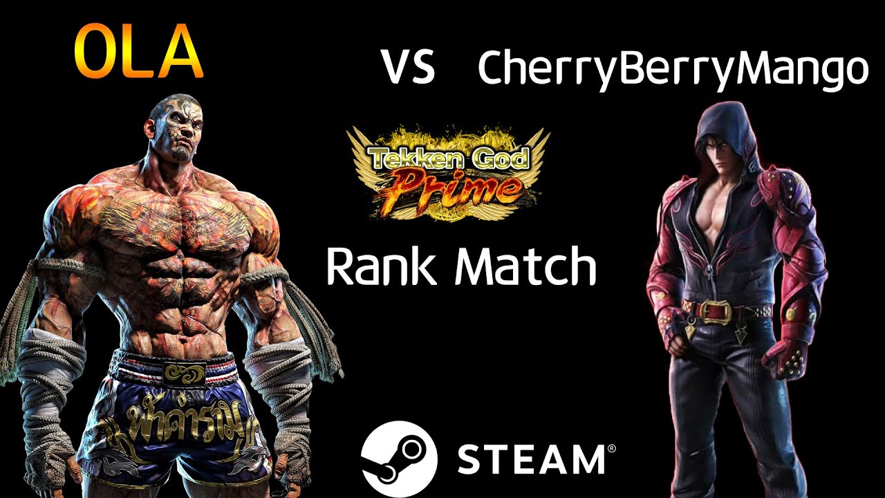 -Rank Match- OLA (Fahkumram) vs 체리베리망고 (Jin) (TEKKEN 7 - OLA vs 체리베리망고)