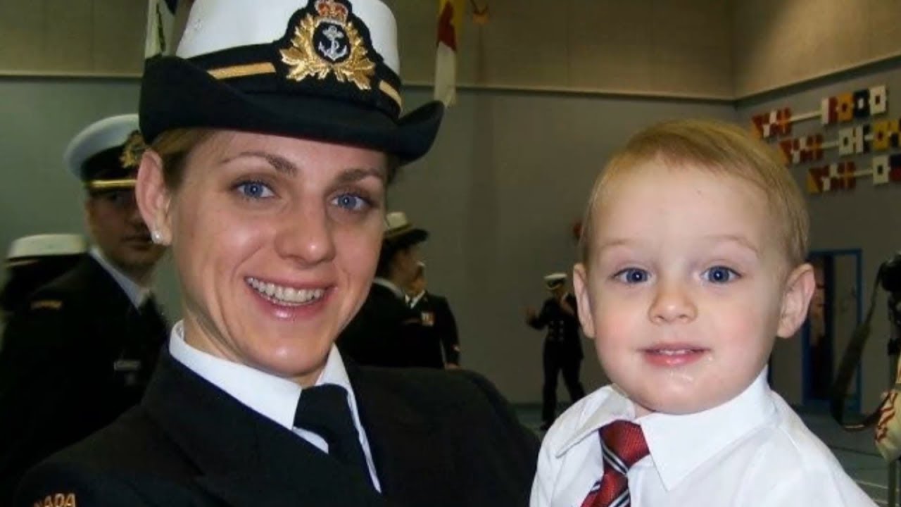 Officer says Canadian navy made her choose : child or career