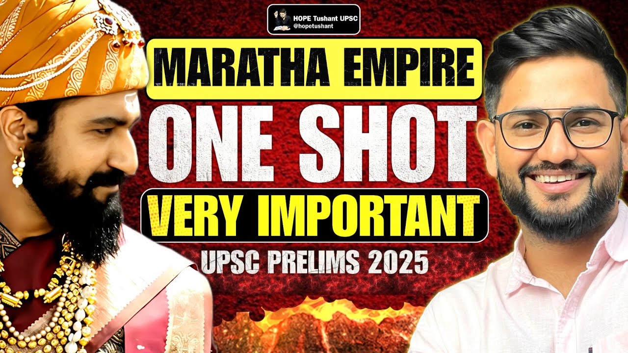 *MARATHA Empire in ONE SHOT for PRE 2025😊#ias #prelims2025 #upscexam #pre2025 #upscpre2025 #upsc