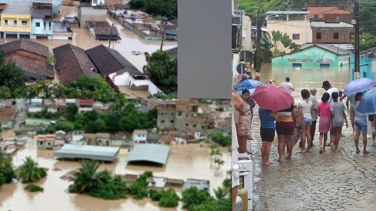 imagens da catastrofe em Jucuruçu bahia😔
