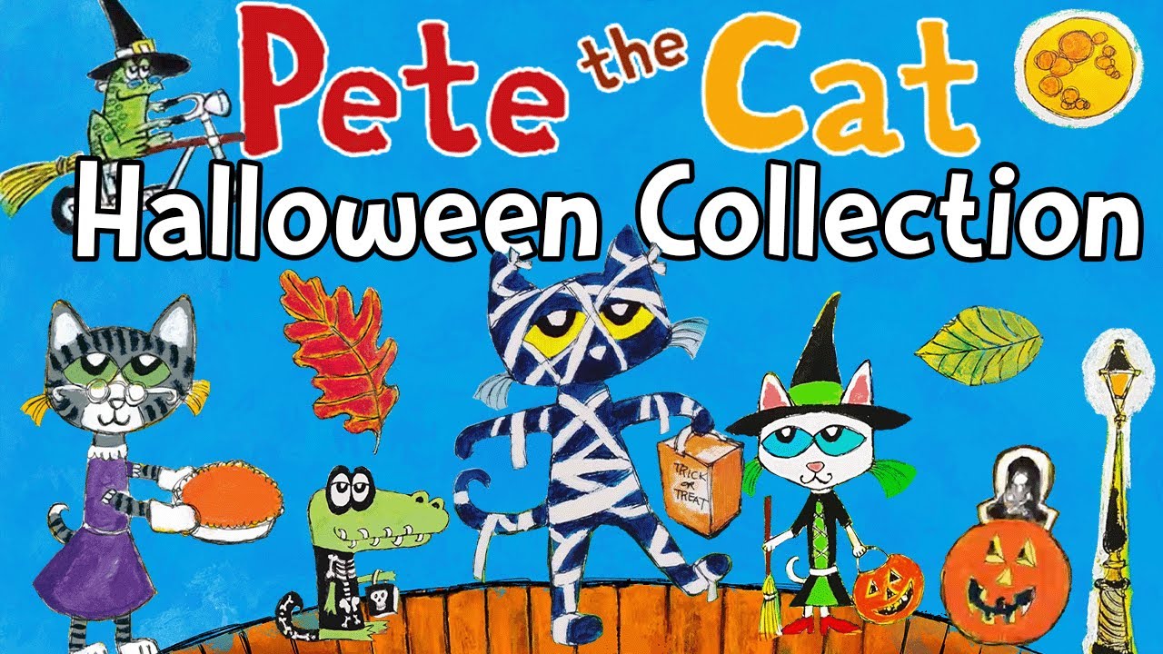 Pete The Cat Halloween Collection | MyEzyPzy | Halloween Sing Along Songs!! 🎃👻🦹‍♀️🎃
