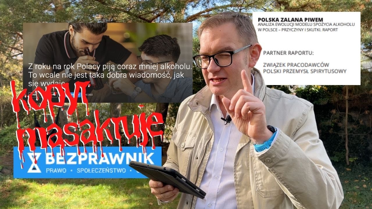 Kopyr masakruje Bezprawnik.pl, kt&oacute;ry ubolewa, że Polacy wolą piwo niż w&oacute;dkę #1000ibu