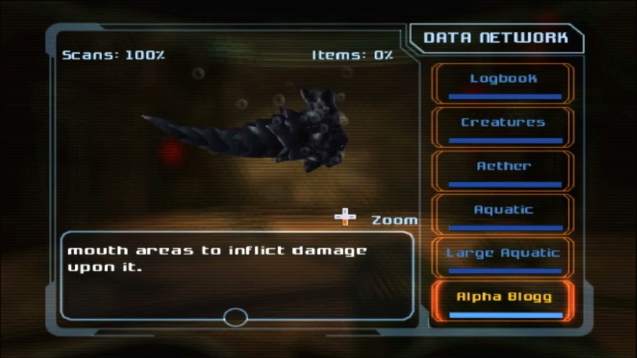 Metroid Prime 2: Echoes All Scan Logs (Trilogy Version)
