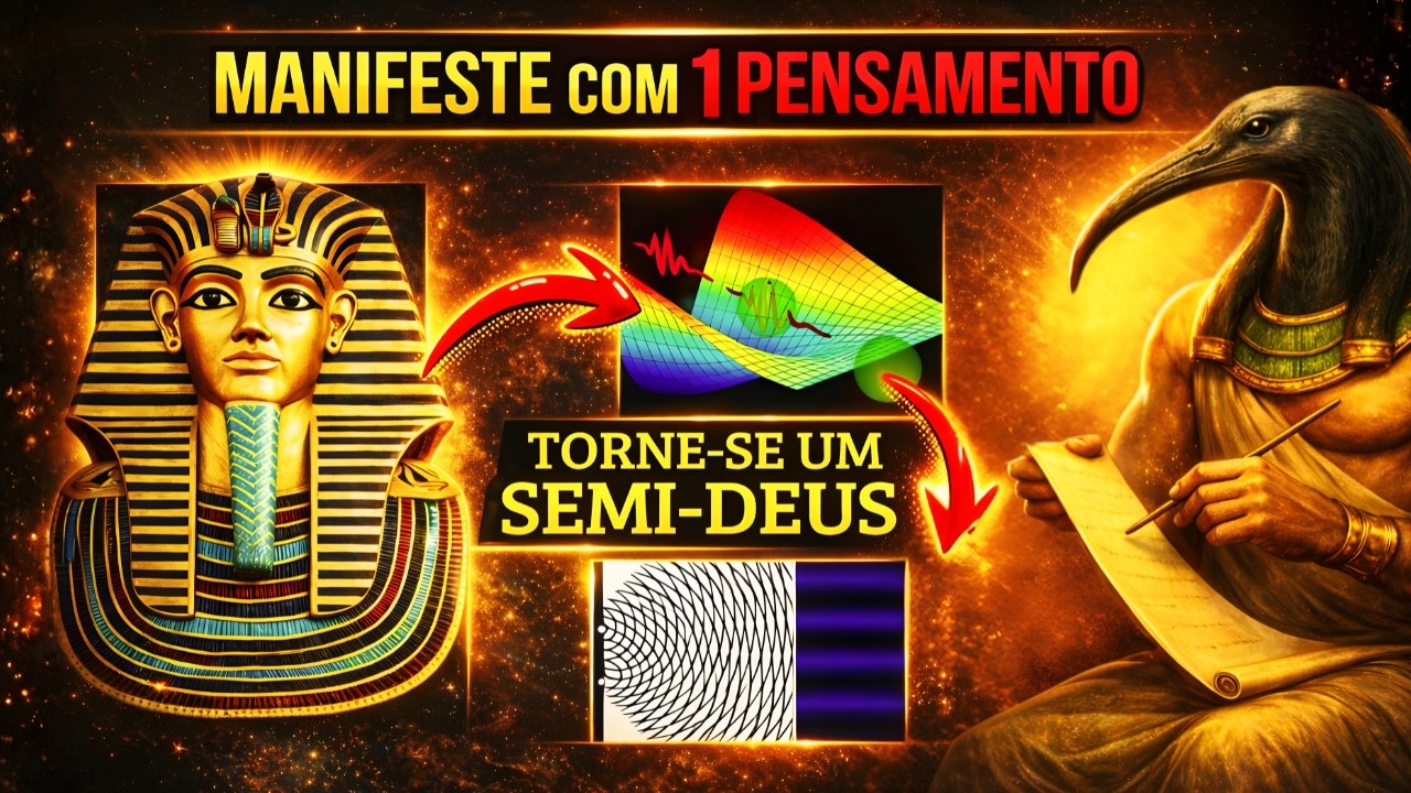 Este Vídeo Te Transformará Em Um SEMI-DEUS E Você Manifestará Com Apenas Um Pensamento | Thoth