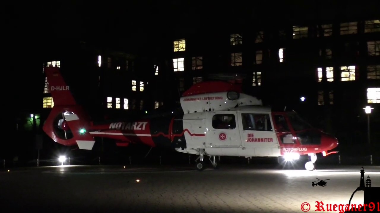 [HD] Christoph Rostock , Nachtstart am Klinikum Stralsund