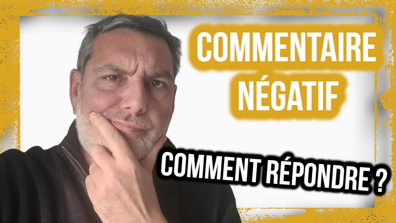 Répondre à un commentaire négatif [Etude de cas]