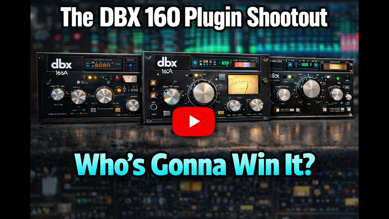 The BEST DBX 160 Plugin Shootout! 🔊Who's Gonna Win It!? 🏆