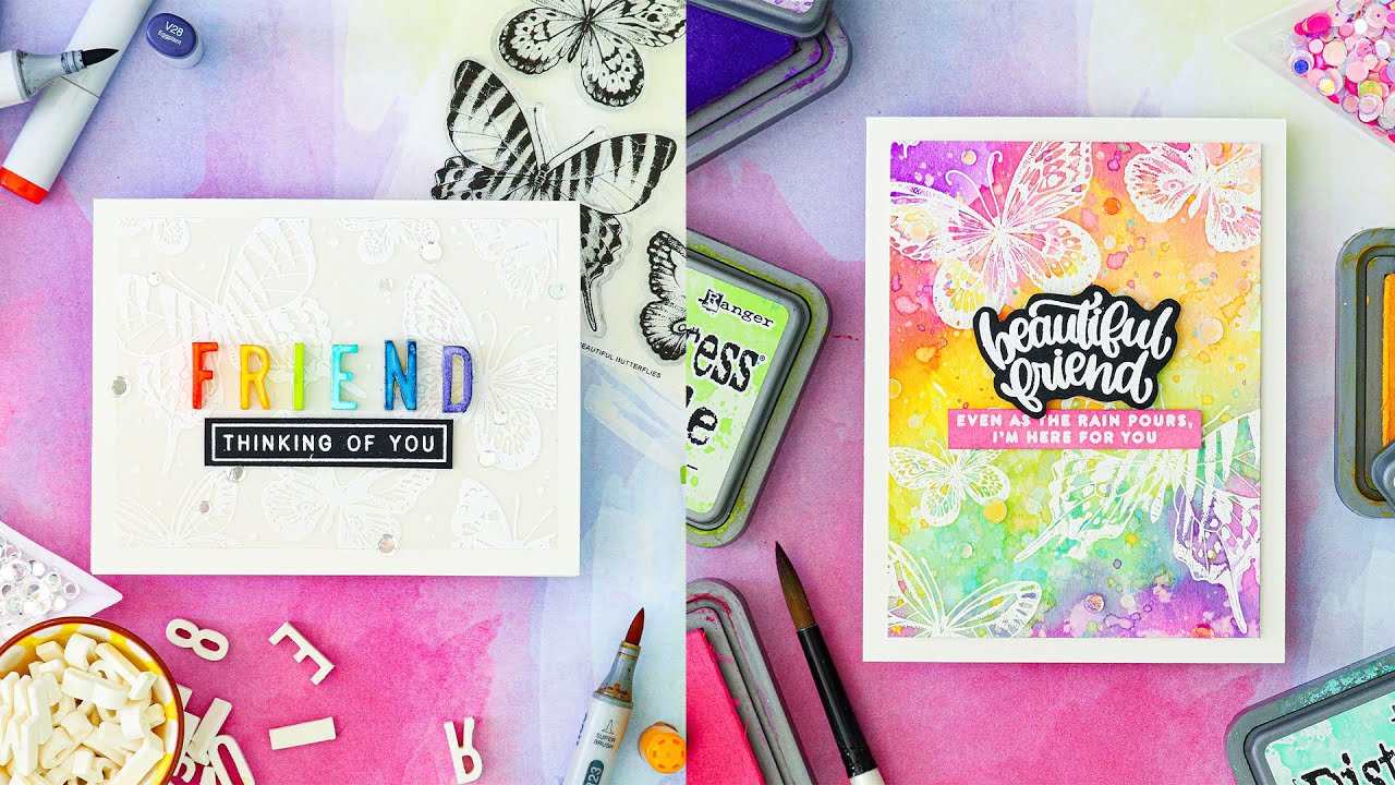 2 Ways to Heat Emboss [Featuring Simon Says Stamp's June 2020 Card Kit!]