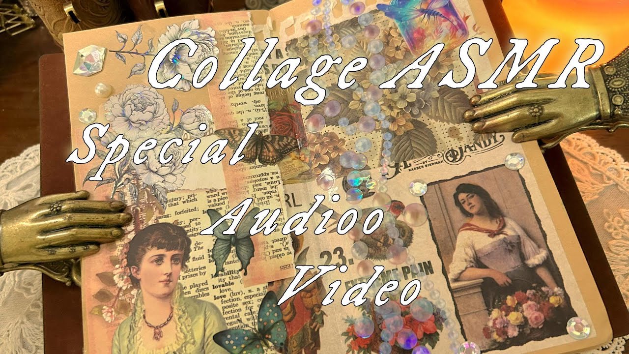 337 花娘、🫙🥀✨asmr・scrapbooking・journaling・collagenote・decorativenote・vintagenota🦋