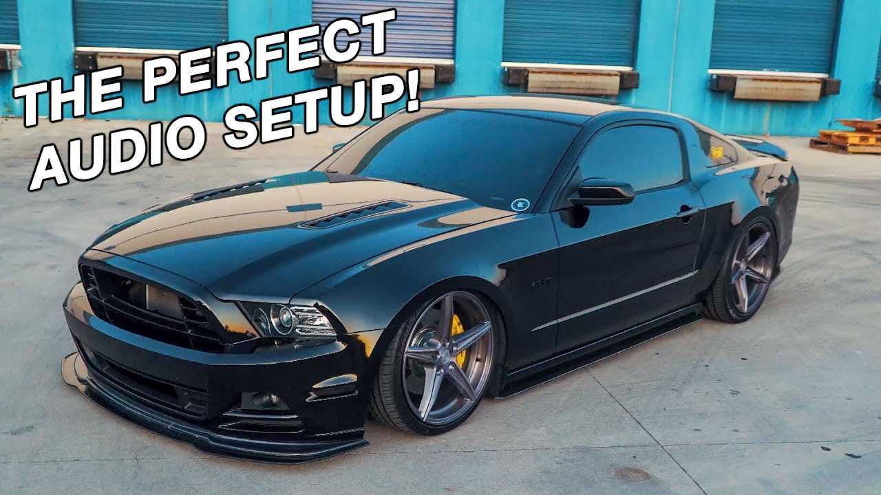 My Mustang's Audio Setup! *CLEAN PUNCHY BASS*