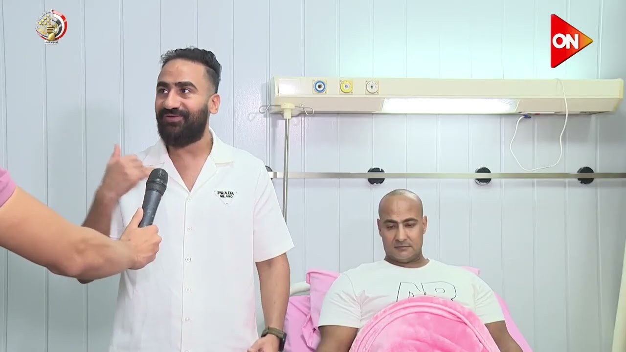 بتوجيهات الرئيس.. المجمع الطبى للقوات المسلحة بالمعادى يستقبل اللاعب أشرف فولة