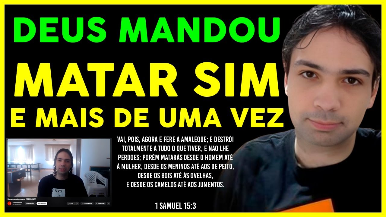 Deus mandou matar CRIANÇAS? | Lucas Banzoli Respondeu Errado