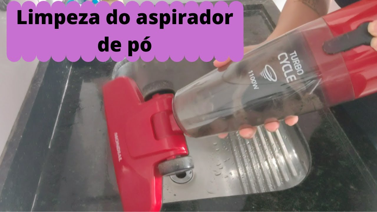 LIMPEZA DO ASPIRADOR DE PÓ TURBO CYCLE MONDIAL