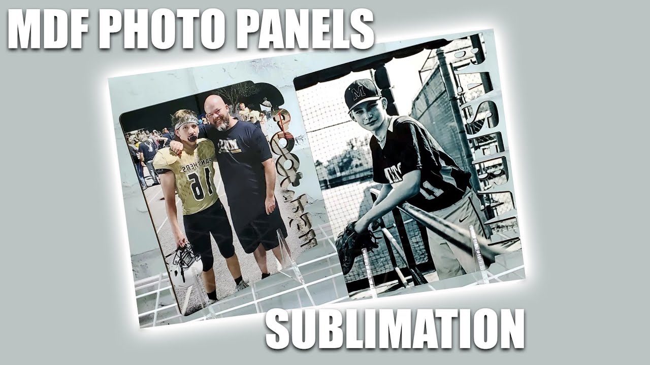 🤓 How to Create MDF Photo Panels with Sublimation
