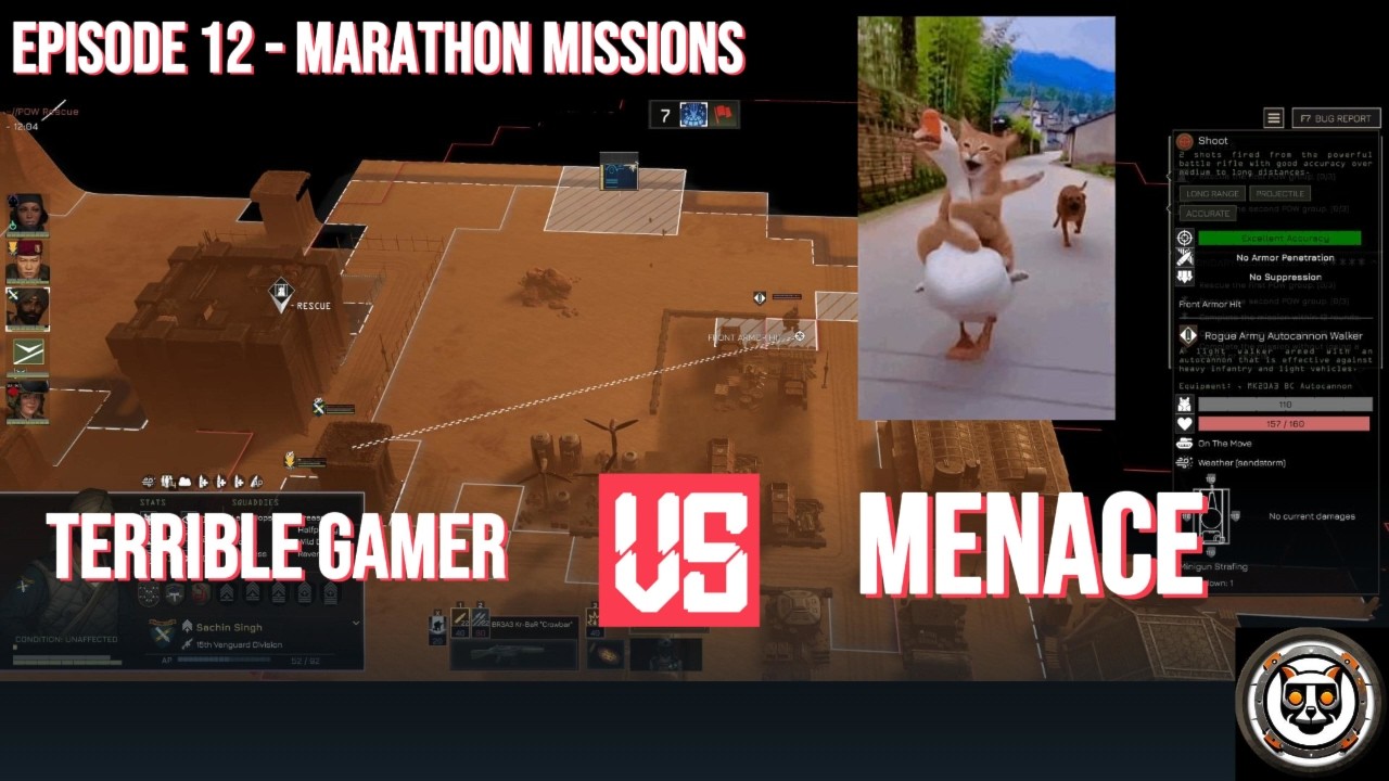 Terrible Gamer VS MENACE - EP 12 - Marathon Missions