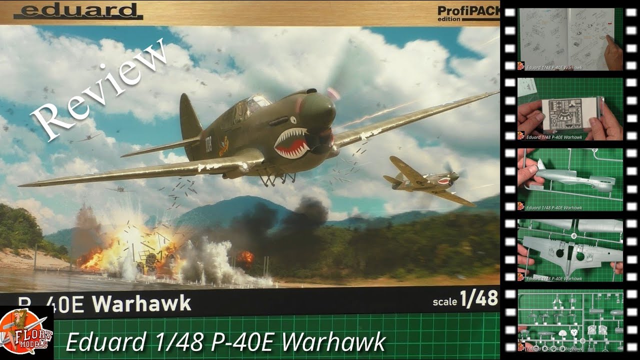 Eduard 1/48 P-40E Warhawk Review