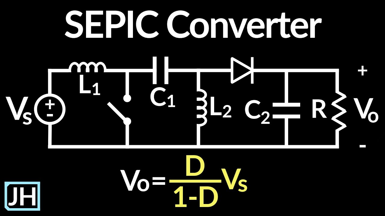 SEPIC Converter Voltage Equation Derivation