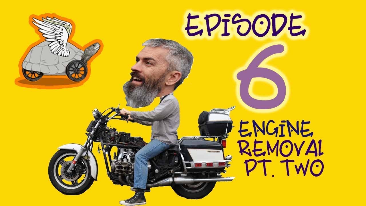 Honda Goldwing Bobber Build | E6 - Engine Removal Pt. Two