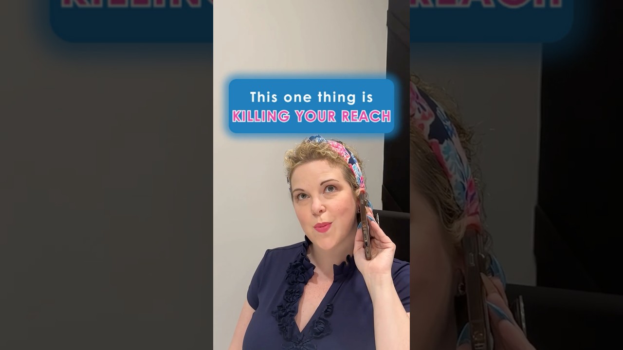 This one thing is killing your reach