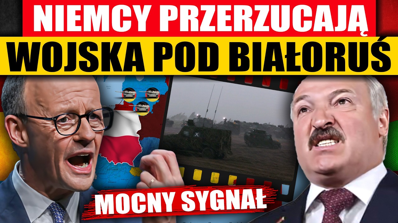GERMANY IS MOVING TROOPS TO THE BELARUS BORDER - WHAT IS HAPPENING?