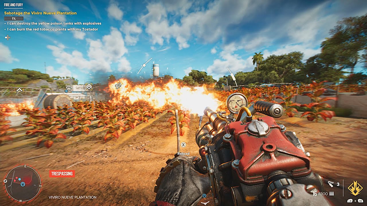 Far Cry 6 │ Flamethrower Mission [Bella Ciao]  4k 60fps PC Gameplay!