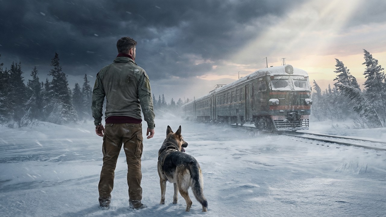 Navy SEAL and His Dog Trapped in a Snowstorm Find Shelter in a Forgotten Train