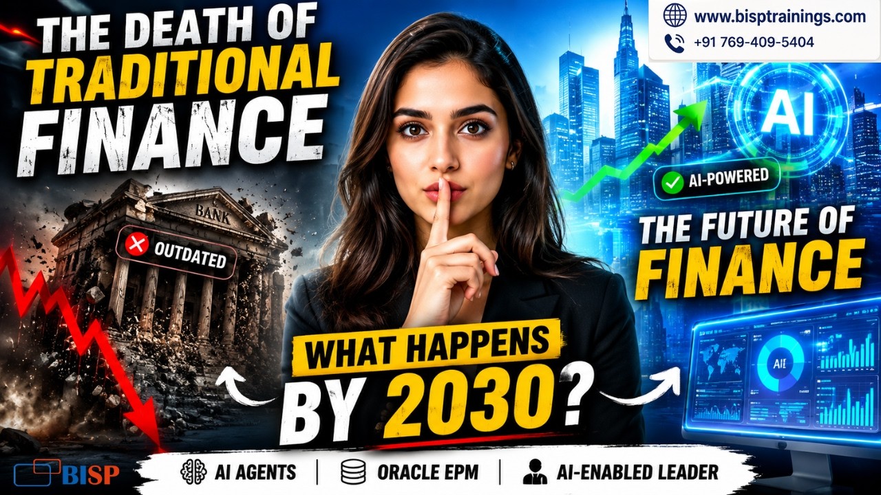 The Death of Traditional Finance by 2030 | AI, Oracle EPM & The Future of Finance Leaders
