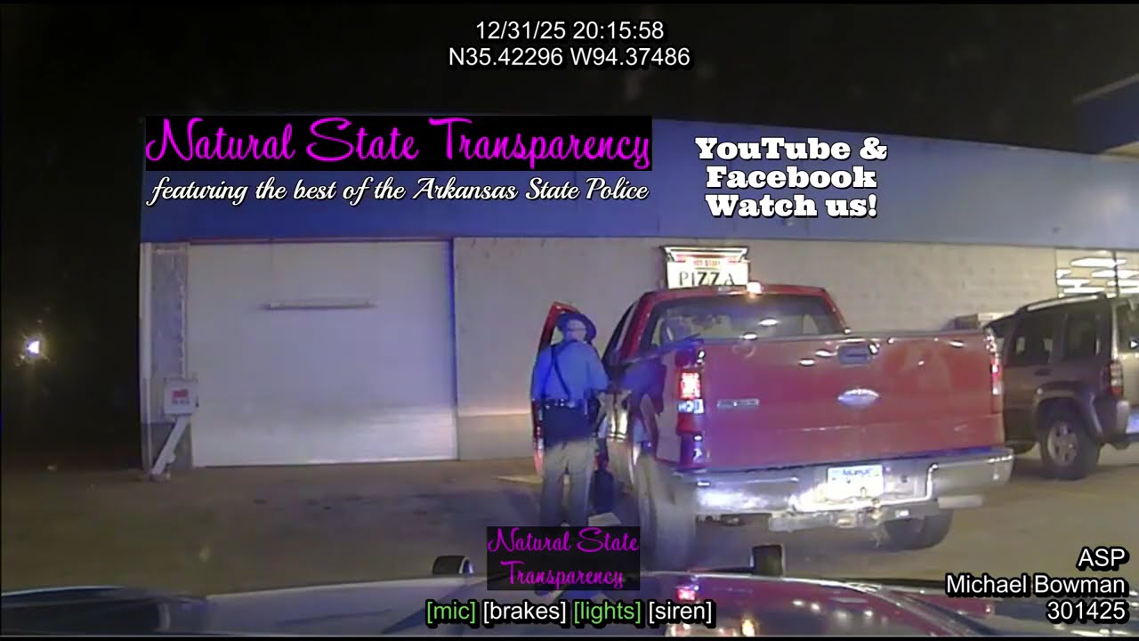 Traffic Stop US-64/US-71B/AR River Fort Smith Arkansas State Police Troop H, Traffic Series Ep. 1820