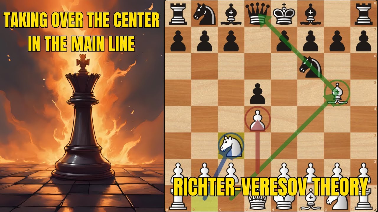 Richter-Veresov Attack Opening Theory: 3...Nbd7 A Sharp Main Line with f3!