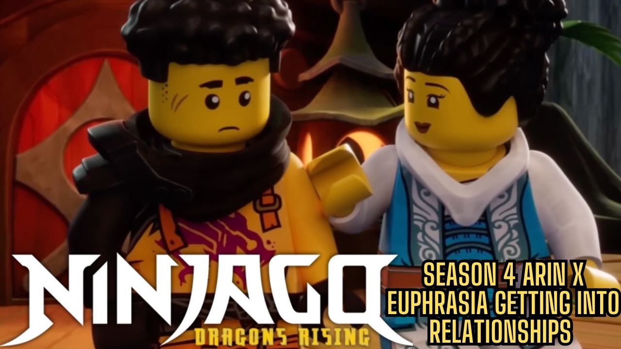 Ninjago Dragons Rising, 4 сезон: Арин и Эуфразия начинают отношения 🧡🤍🧡🤍🧡🤍